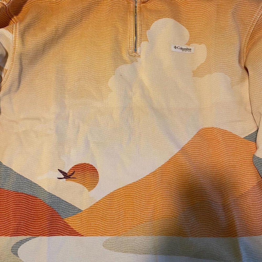 Kith x Columbia PFG Quarter Zip Aura